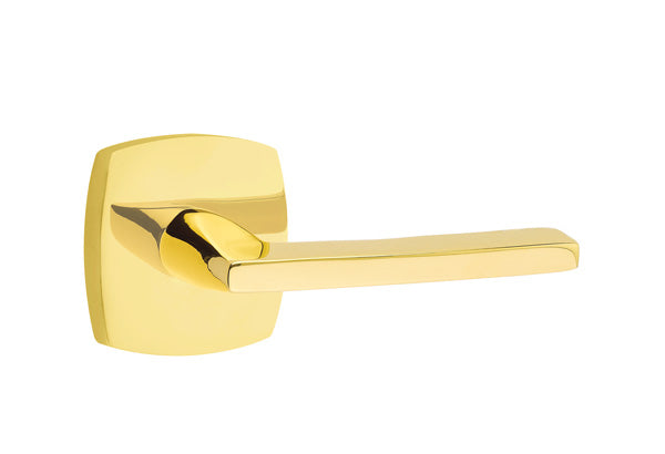 Emtek Helios Lever with Urban Modern Rosette