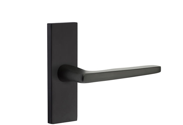 Emtek Stretto Narrow Trim Locksets with Hermes Lever