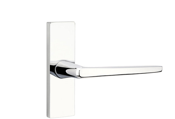 Emtek Stretto Narrow Trim Locksets with Hermes Lever