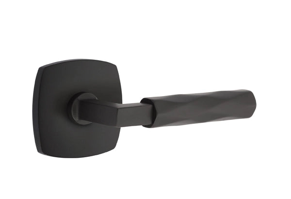 Emtek Select L Square Tribeca Lever Urban Modern Rosette