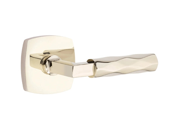 Emtek Select L Square Tribeca Lever Urban Modern Rosette