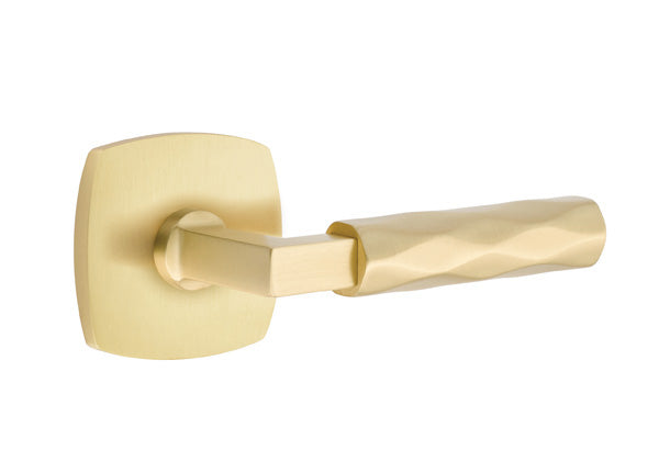 Emtek Select L Square Tribeca Lever Urban Modern Rosette