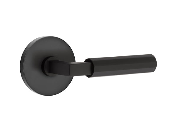 Emtek Select L Square Faceted Lever Disk Rosette