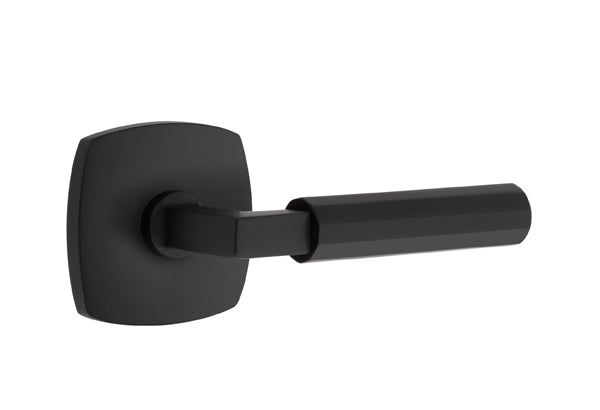 Emtek Select L Square Faceted Lever Urban Modern Rosette