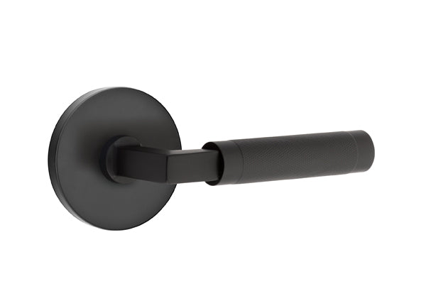 Emtek Select L Square Knurled Lever Disk Rosette