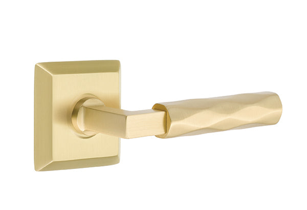 Emtek Select L Square Tribeca Lever Quincy Rosette