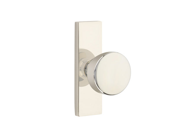 Emtek Stretto Narrow Trim Locksets with Laurent Knob