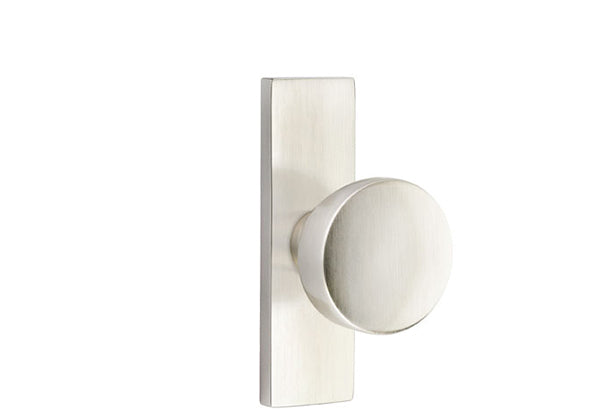 Emtek Stretto Narrow Trim Locksets with Laurent Knob