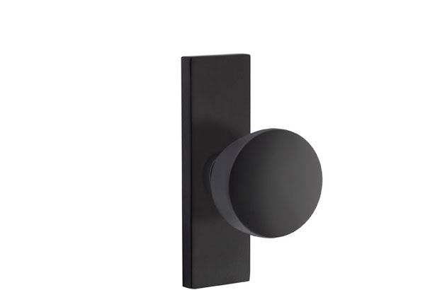 Emtek Stretto Narrow Trim Locksets with Laurent Knob