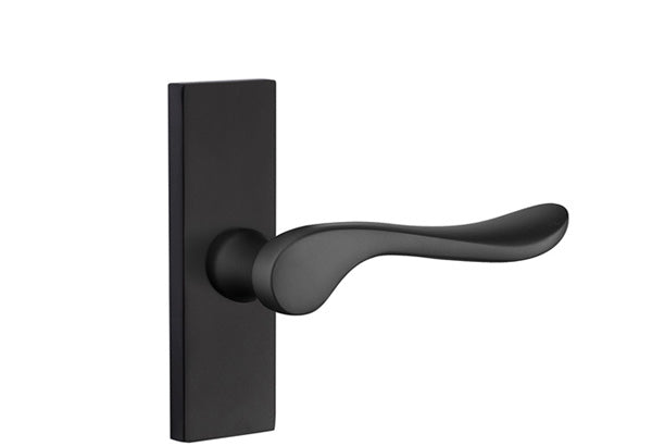 Emtek Stretto Narrow Trim Locksets with Luzern Lever
