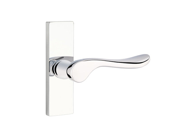 Emtek Stretto Narrow Trim Locksets with Luzern Lever