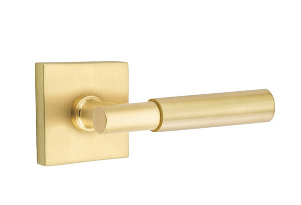 Emtek Myles Lever with Square Rosette