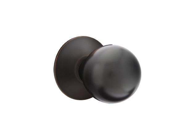 Emtek Orb Knob with Modern Rosette