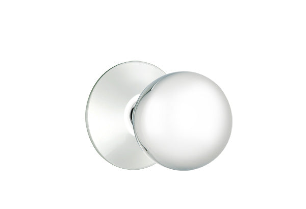Emtek Orb Knob with Modern Rosette
