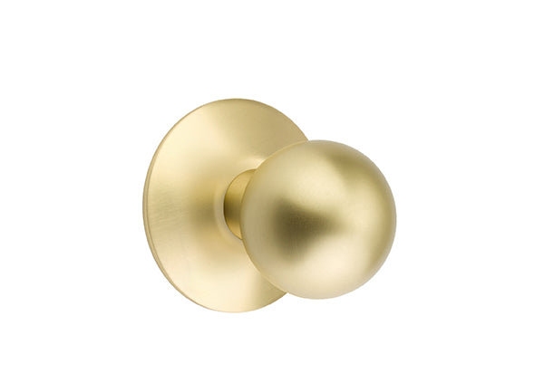 Emtek Orb Knob with Modern Rosette