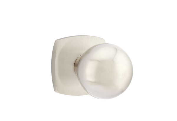 Emtek Orb Knob with Urban Modern Rosette