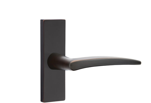 Emtek Stretto Narrow Trim Locksets with Poseidon Lever