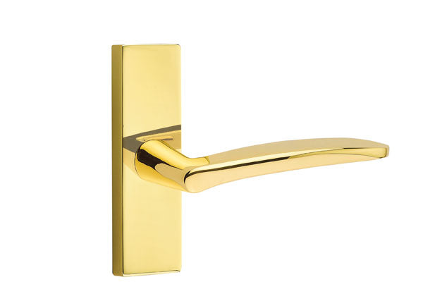 Emtek Stretto Narrow Trim Locksets with Poseidon Lever