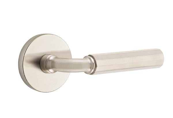 Emtek Select R-Bar Faceted Lever Disk Rosette