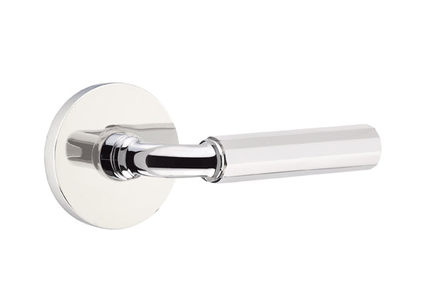 Emtek Select R-Bar Faceted Lever Disk Rosette