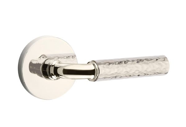 Emtek Select R-Bar Hammered Lever Disk Rosette