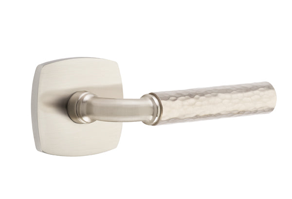 Emtek Select R-Bar Hammered Lever Urban Modern Rosette