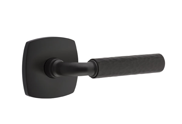 Emtek Select R-Bar Hammered Lever Urban Modern Rosette