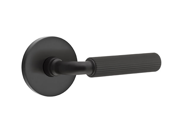 Emtek Select R-Bar Straight Knurled Lever Disk Rosette