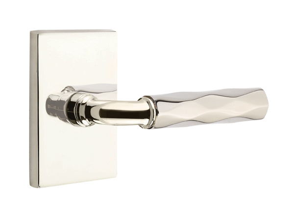 Emtek Select R-Bar Tribeca Lever Modern Rectangular Rosette