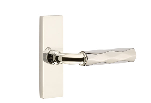 Emtek Stretto Narrow Trim Locksets with R-Bar Tribeca Lever