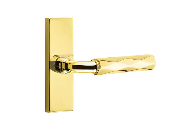 Emtek Stretto Narrow Trim Locksets with R-Bar Tribeca Lever
