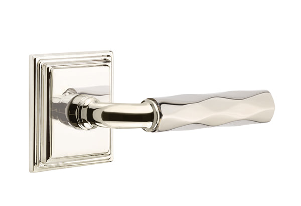Emtek Select R-Bar Tribeca Lever Wilshire Rosette