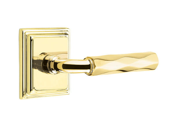 Emtek Select R-Bar Tribeca Lever Wilshire Rosette