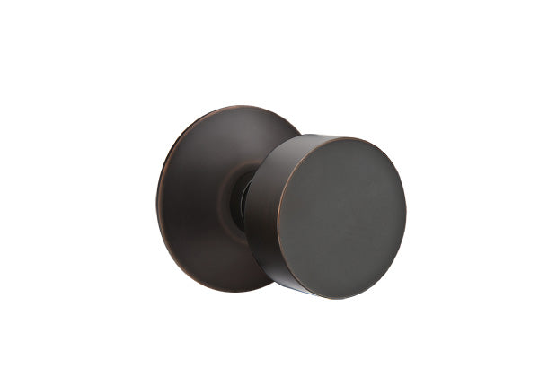 Emtek Round Knob with Modern Rosette