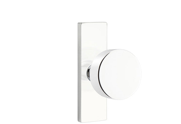Emtek Stretto Narrow Trim Locksets with Round Knob