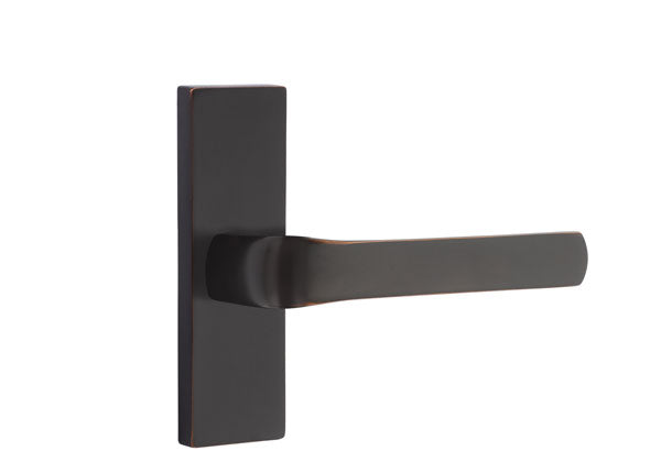 Emtek Stretto Narrow Trim Locksets with Spencer Lever
