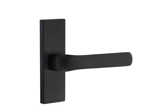 Emtek Stretto Narrow Trim Locksets with Spencer Lever