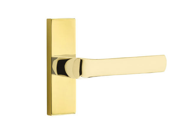 Emtek Stretto Narrow Trim Locksets with Spencer Lever