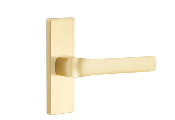 Emtek Stretto Narrow Trim Locksets with Spencer Lever