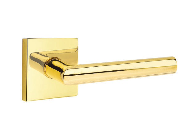 Emtek Stuttgart Lever with Square Rosette