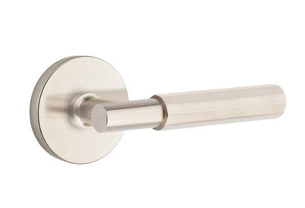 Emtek Select T-Bar Faceted Lever Disk Rosette