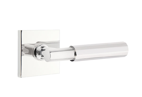 Emtek Select T-Bar Faceted Lever Square Rosette
