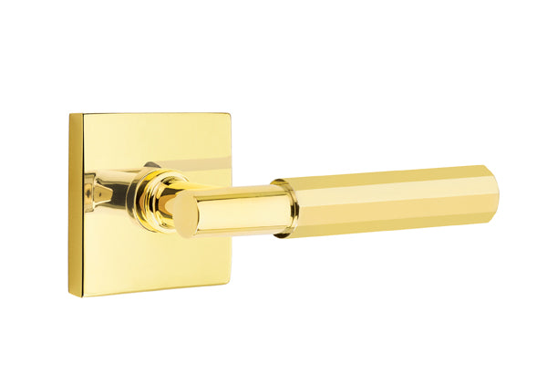 Emtek Select T-Bar Faceted Lever Square Rosette