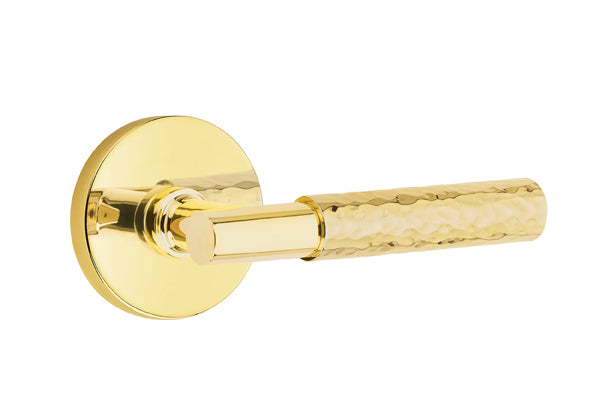 Emtek Select T-Bar Hammered Lever Disk Rosette