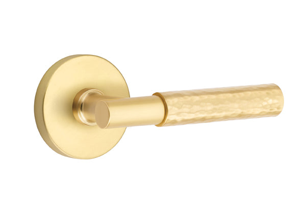 Emtek Select T-Bar Hammered Lever Disk Rosette