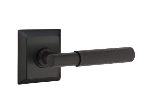 Emtek Select T-Bar Hammered Lever Quincy Rosette