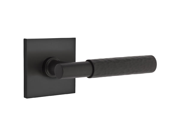 Emtek Select T-Bar Hammered Lever Square Rosette