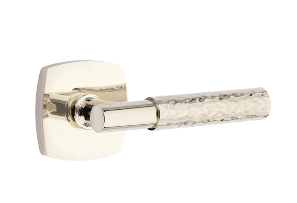 Emtek Select T-Bar Hammered Lever Urban Modern Rosette
