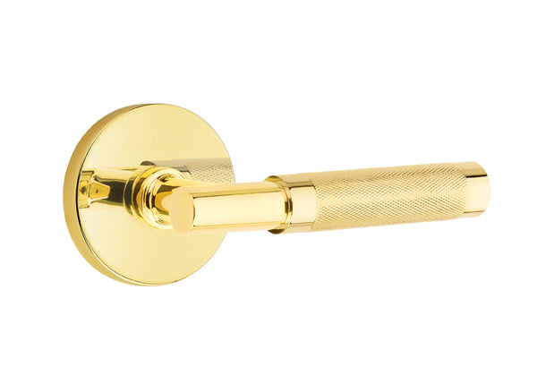 Emtek Select T-Bar Knurled Lever Disk Rosette