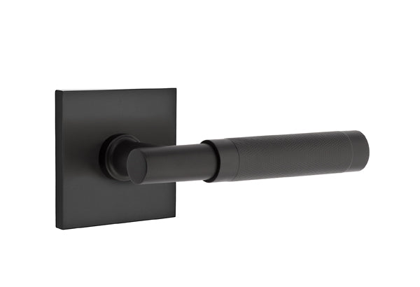 Emtek Select T-Bar Knurled Lever Square Rosette